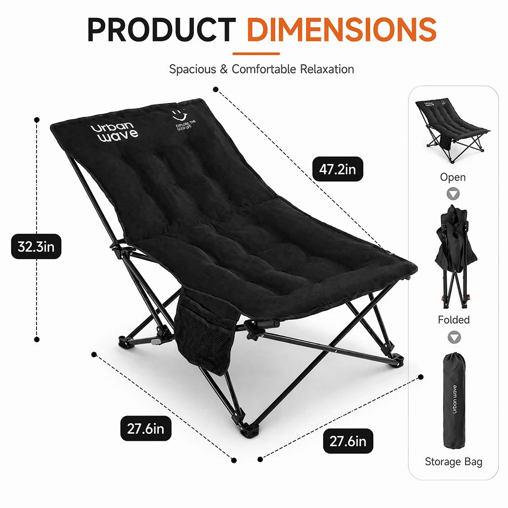 Outdoor folding bed, camping bed with mattress, portablefolding bed, 330 Ib capacity, carry bag, suitable for officeindoor rest, travel, garden, balcony, courtyard.