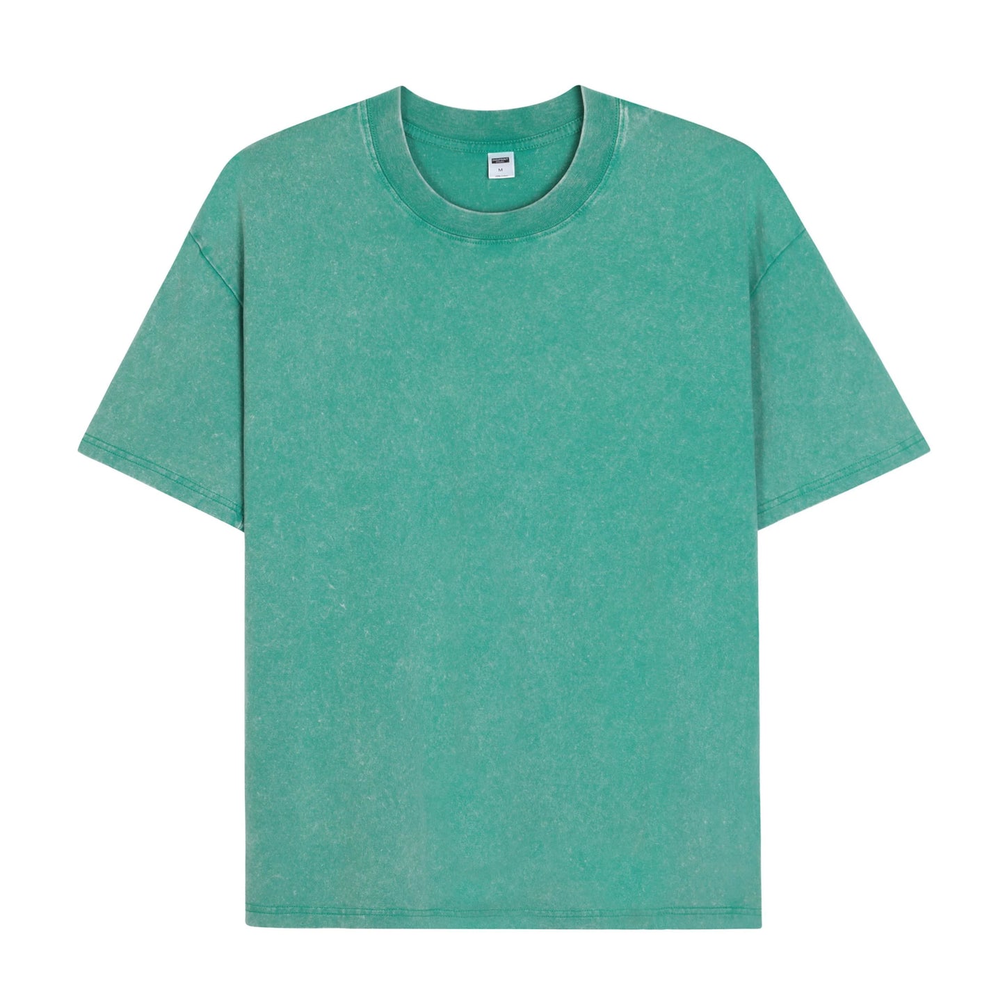 Men's Oversized Round Neck Short Sleeve T-Shirt, Soft Cotton, Casual Streetwear Style