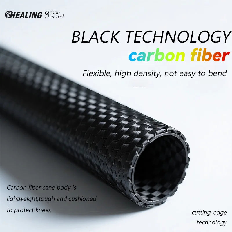 Local+ 2PCs Trekking Poles Carbon Fiber 115g Ultra-Light Hiking Poles Camping Stick Foldable Walking Cane Travel Outdoor Gear