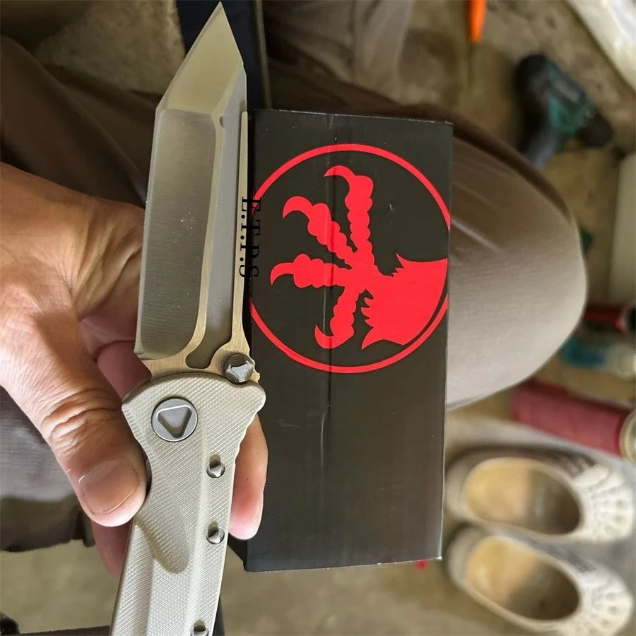 Socom Delta Folding Pocket Knife Tanto Blade G10 Handle Outdoor Camping Hunting EDC Multifunctional Tools