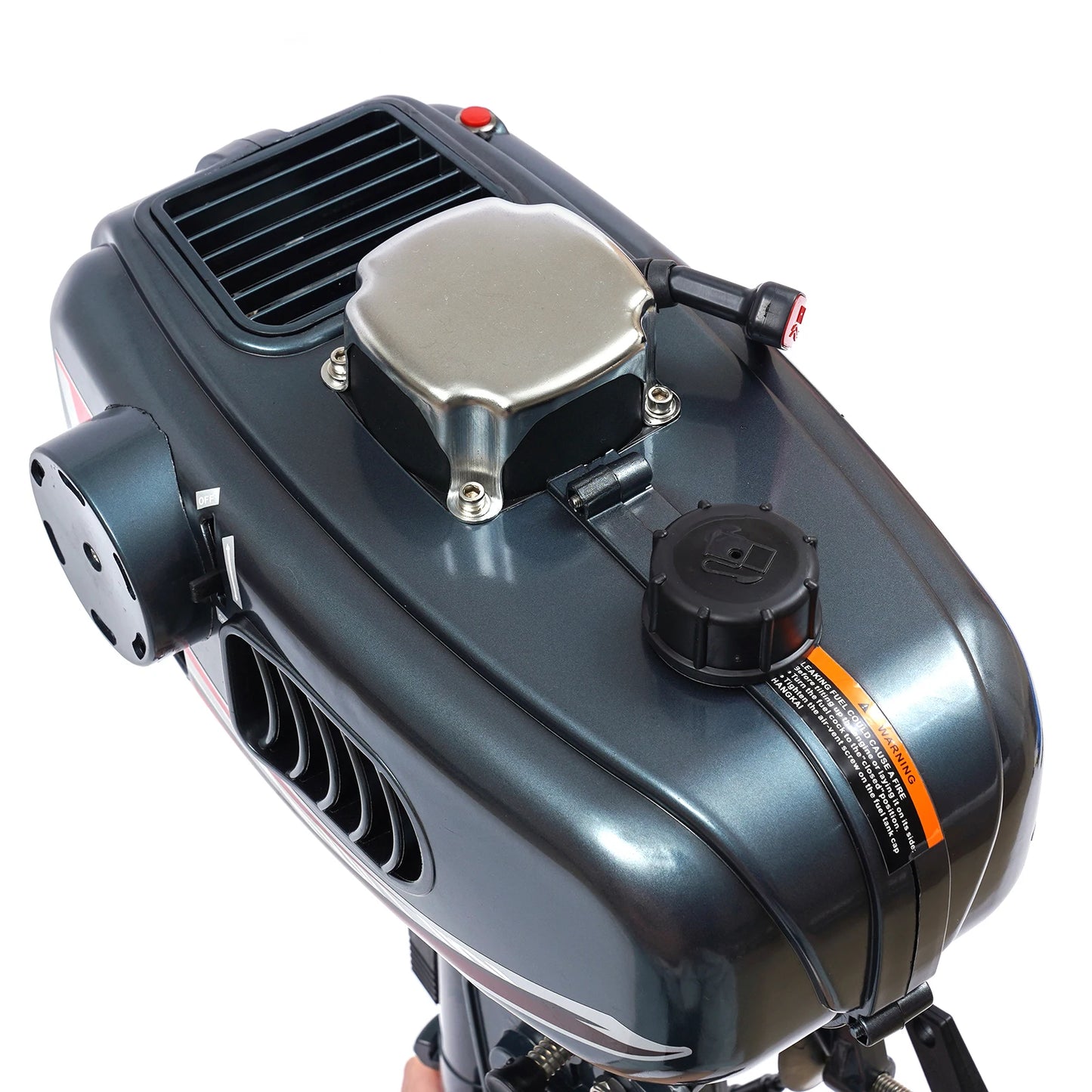 2 Stroke 3.5HP Boat Motor Boat Thrusters Outboard Motor Propeller CDI Ignition System Short Shaft 10km/h