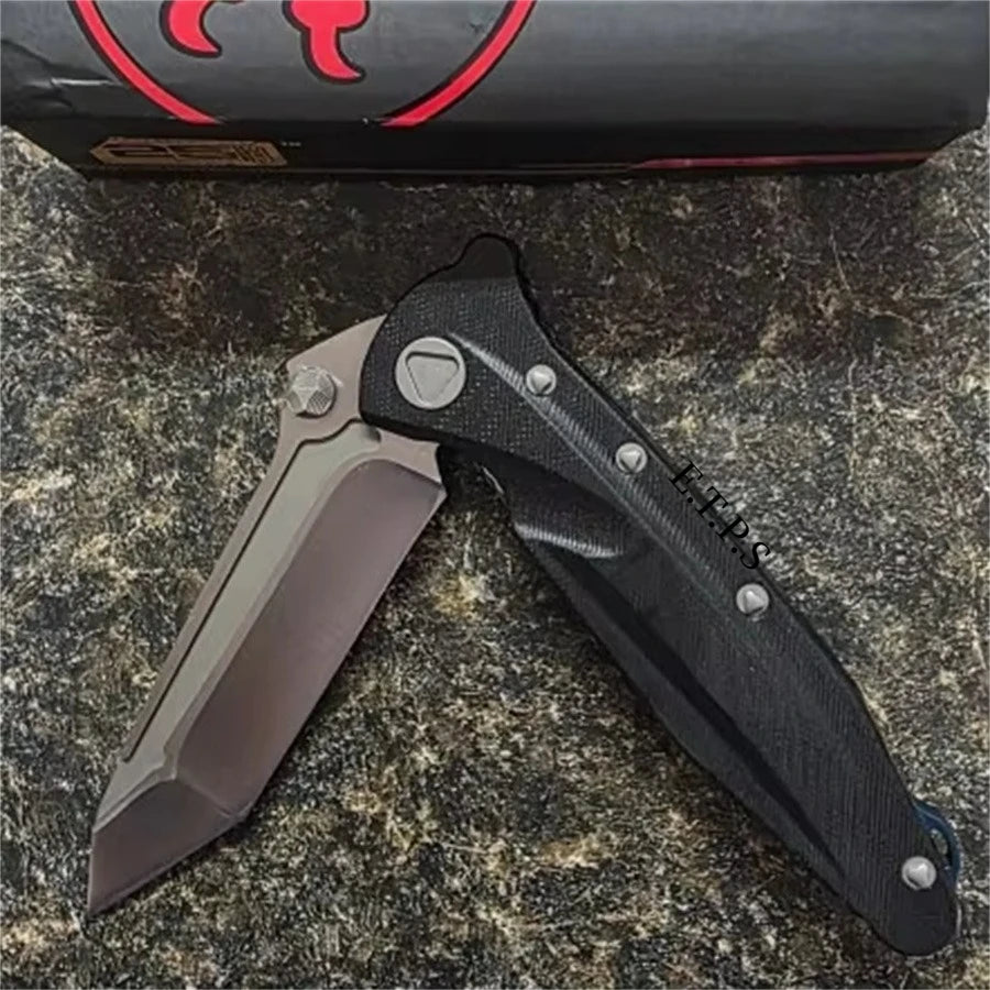 Socom Delta Folding Pocket Knife Tanto Blade G10 Handle Outdoor Camping Hunting EDC Multifunctional Tools