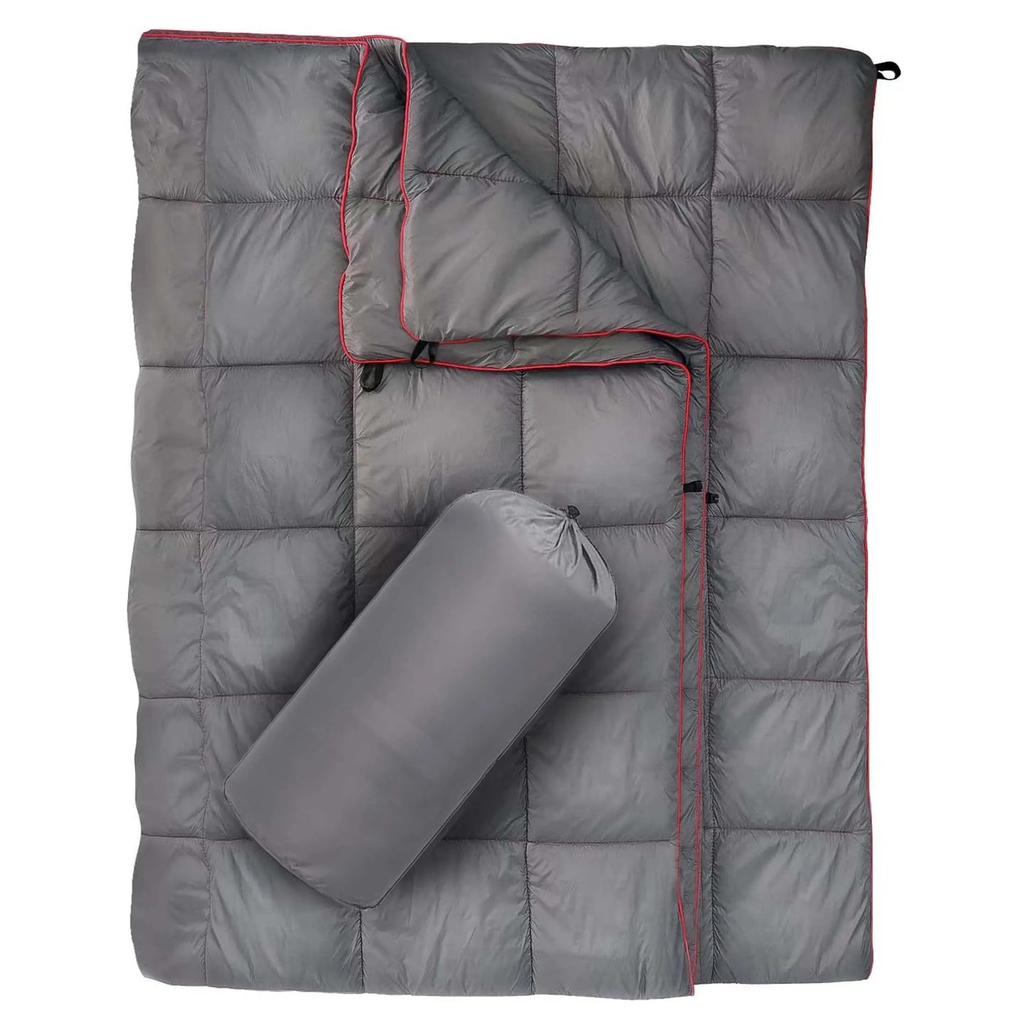 Outdoor Puffy Camping Blanket, Lightweight Down Alternative Puffy  Camping Large Ultra Warm Hammock Top Quilt Waterproof Blanket for Traveling Picnic Beach Party Cold Weather