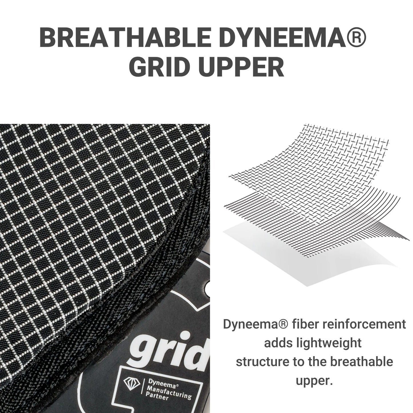 [HODRGEAR] Camp Shoes Ultralight Rollable Footwear Breathable Dyneema® Grid Upper Sole Packable Quick-Dry Short Camp Movement