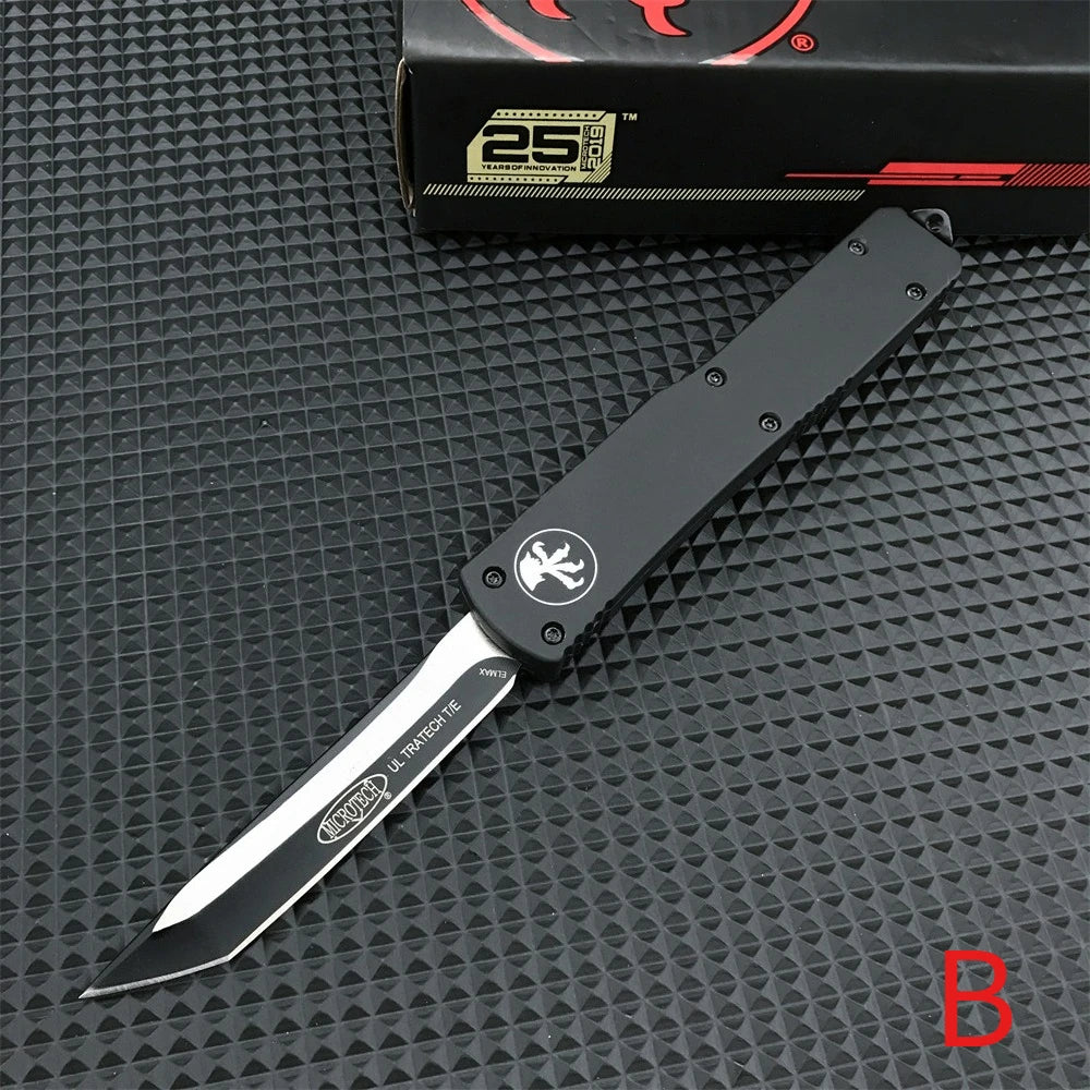 UT70 A High-quality Zinc Alloy Handle Outdoor Folding Knife Rock Climbing Camping Portable Holiday Gifts Essential Equipment Tool