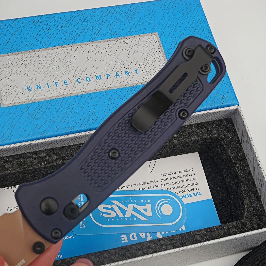 BM-BUGOUT 535 EDC Pocket Folding Knife S30V Blade Nylon Fiberglass Handle High Hardness Camping Wilderness Survival Outdoor