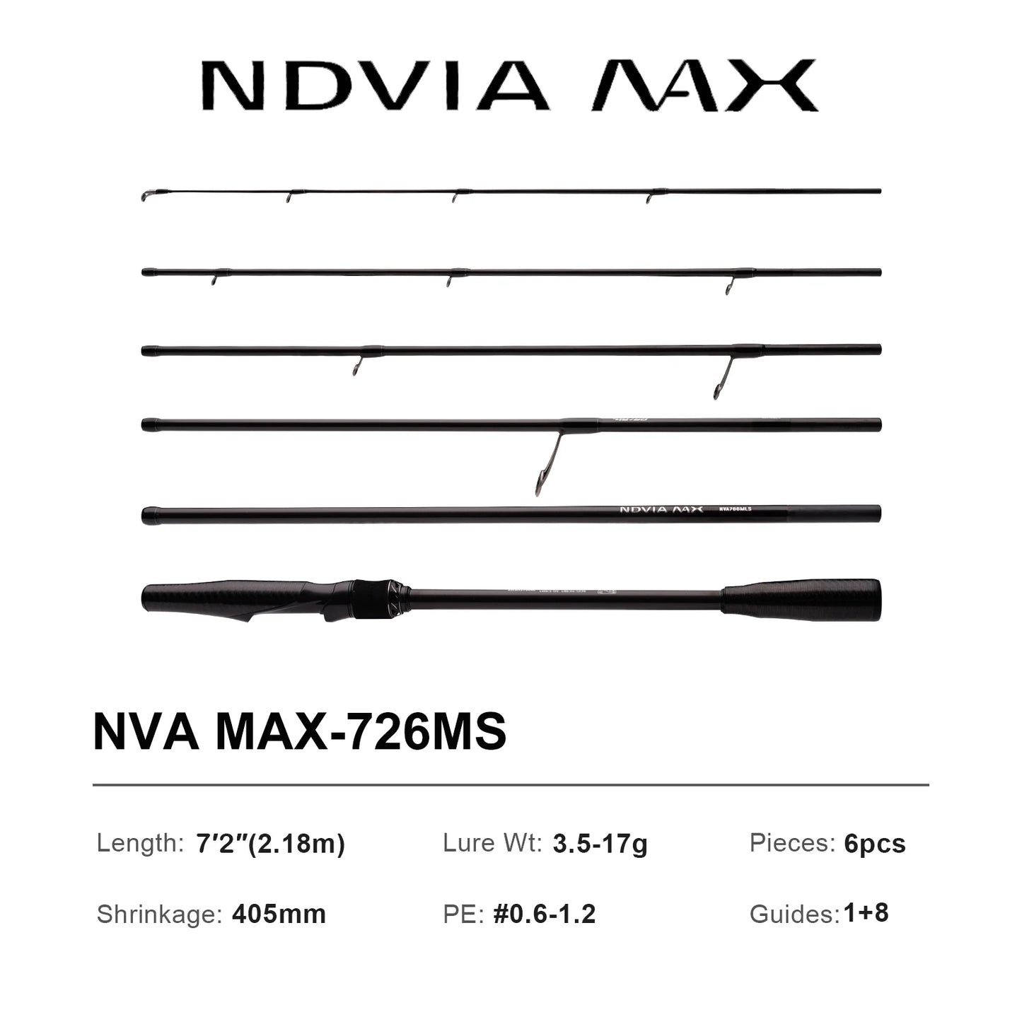 PURELURE NEW NDVIA MAX Ajing And Eging Tubular Tip 8FT 8.3FT 8.6FT 1.2-10G Soft Lure And EGI F/MF Action Perch Pike Zander Squid